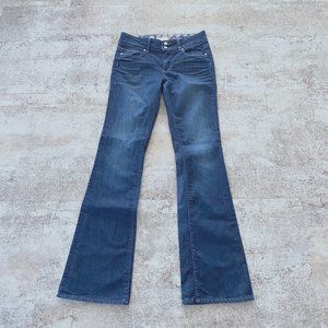 Paige Jeans: Lauren Canyon: Bootcut: Dark Wash" Size: 27: RN#27002